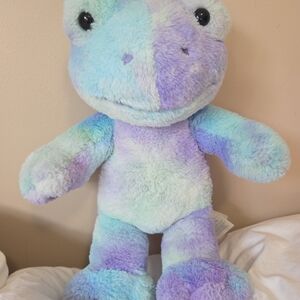 Blue Tie-Dye Frog Build A Bear
